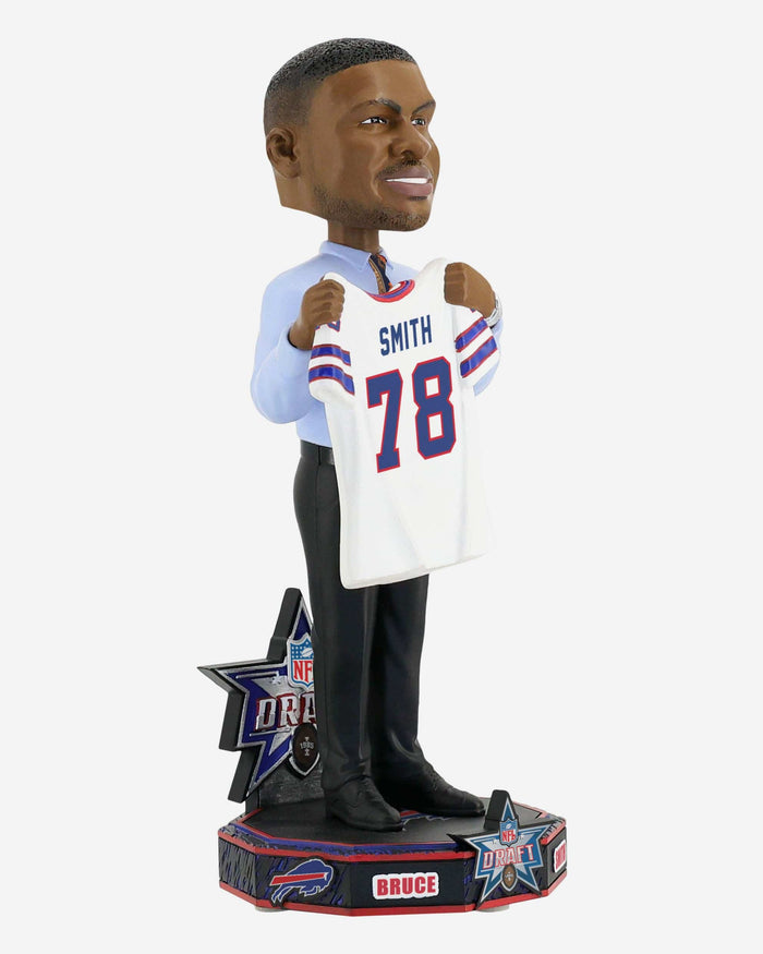 Bruce Smith Buffalo Bills 1985 NFL Draft Pick Bobblehead FOCO - FOCO.com