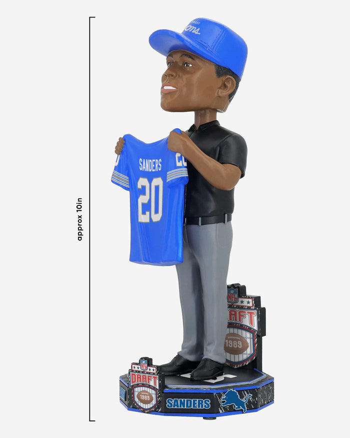 Barry Sanders Detroit Lions 1989 Draft Pick Bobblehead FOCO - FOCO.com