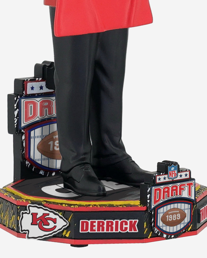 Derrick Thomas Kansas City Chiefs 1989 Draft Pick Bobblehead FOCO - FOCO.com