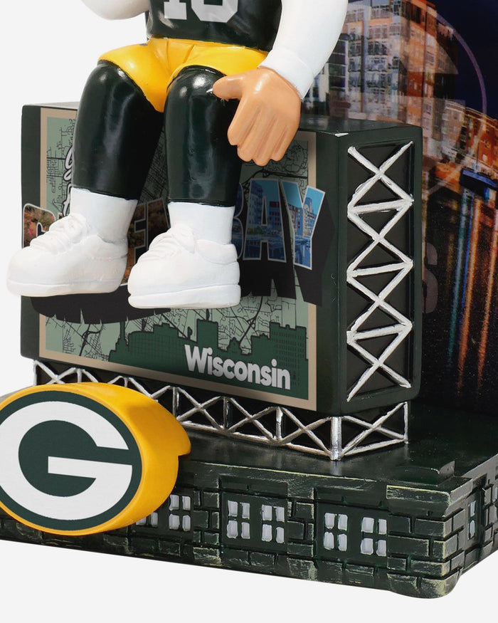 Jordan Love Green Bay Packers Greetings From Bobblehead FOCO - FOCO.com