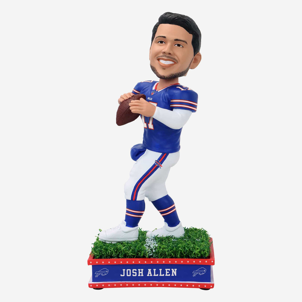 Josh Allen Buffalo Bills Field Star Bobblehead FOCO - FOCO.com