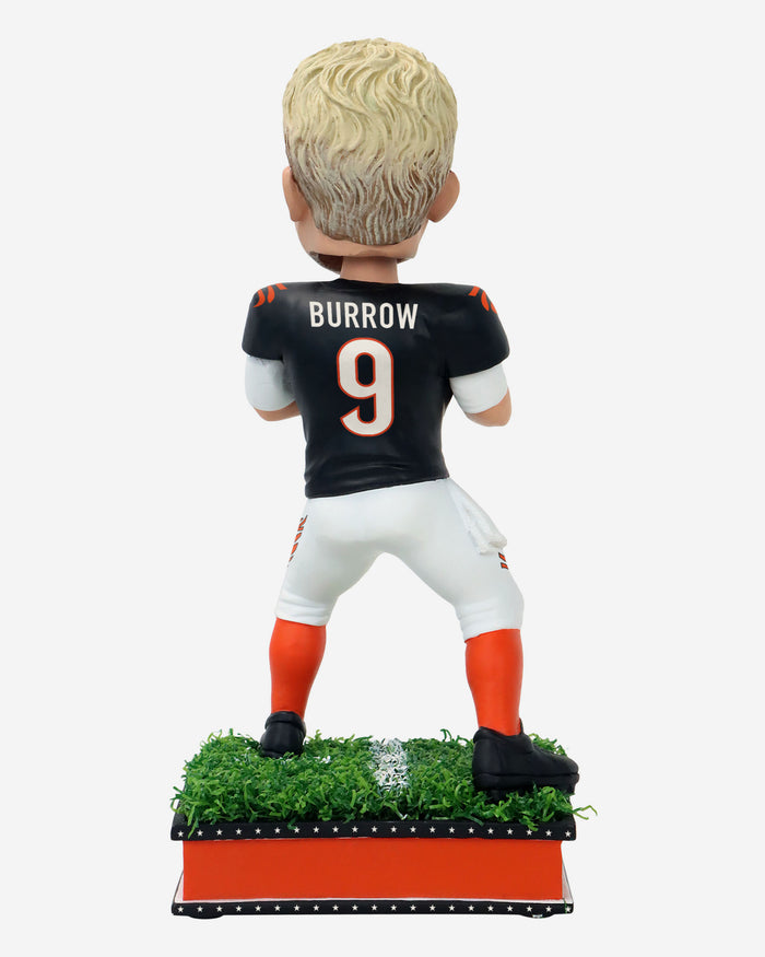 Joe Burrow Cincinnati Bengals Field Star Bobblehead FOCO - FOCO.com