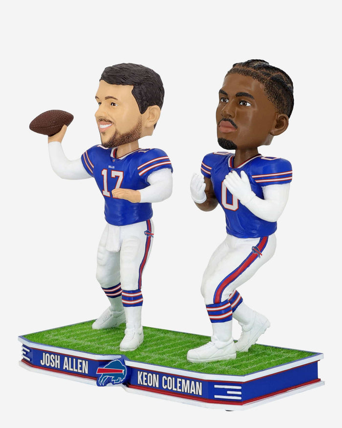 Josh Allen & Keon Coleman Buffalo Bills Field Stars Dual Bobblehead FOCO - FOCO.com