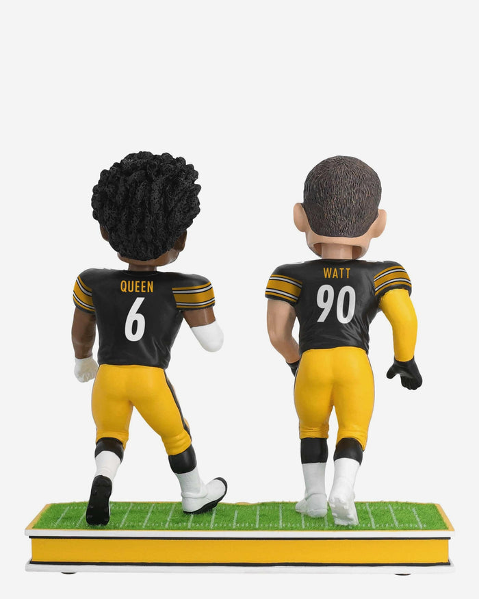 TJ Watt & Patrick Queen Pittsburgh Steelers Field Stars Dual Bobblehead FOCO - FOCO.com
