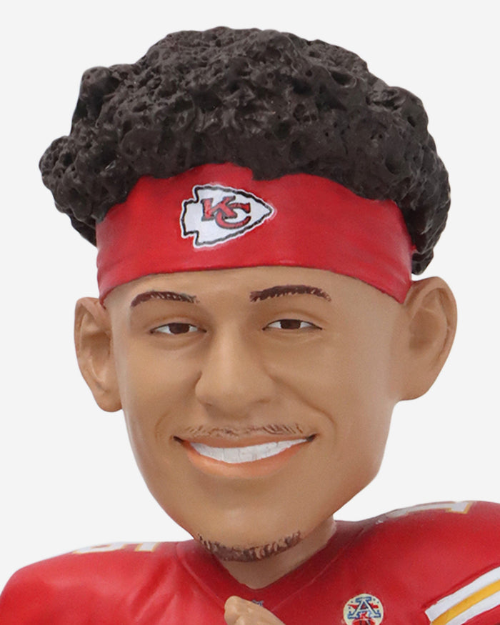 Patrick Mahomes Kansas City Chiefs Field Star Bobblehead FOCO - FOCO.com