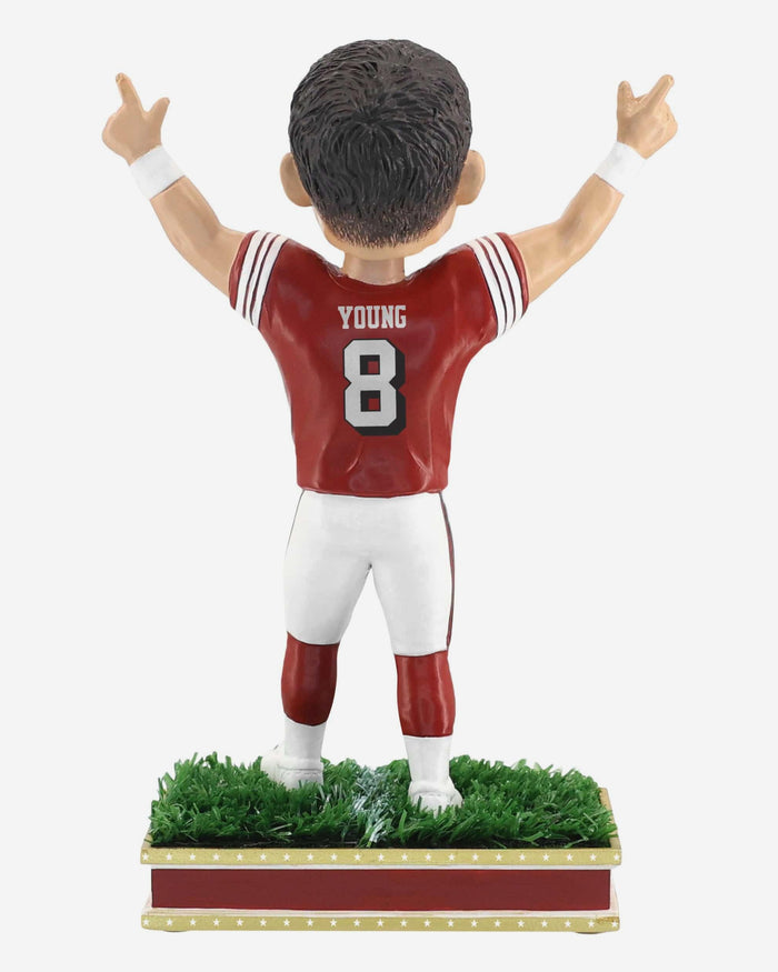Steve Young San Francisco 49ers Field Star Bobblehead FOCO - FOCO.com
