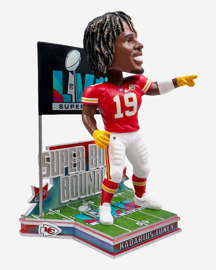 Kadarius Toney Kansas City Chiefs Super Bowl LVII Bound Bobblehead FOCO - FOCO.com