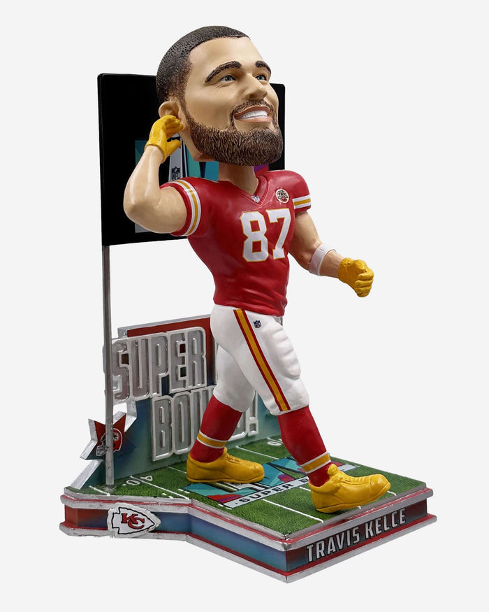 Travis Kelce Kansas City Chiefs Super Bowl LVII Bound Bobblehead FOCO - FOCO.com