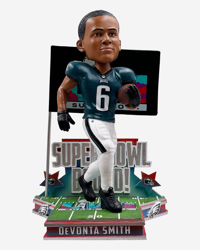 DeVonta Smith Philadelphia Eagles Super Bowl LVII Bound Bobblehead FOCO - FOCO.com