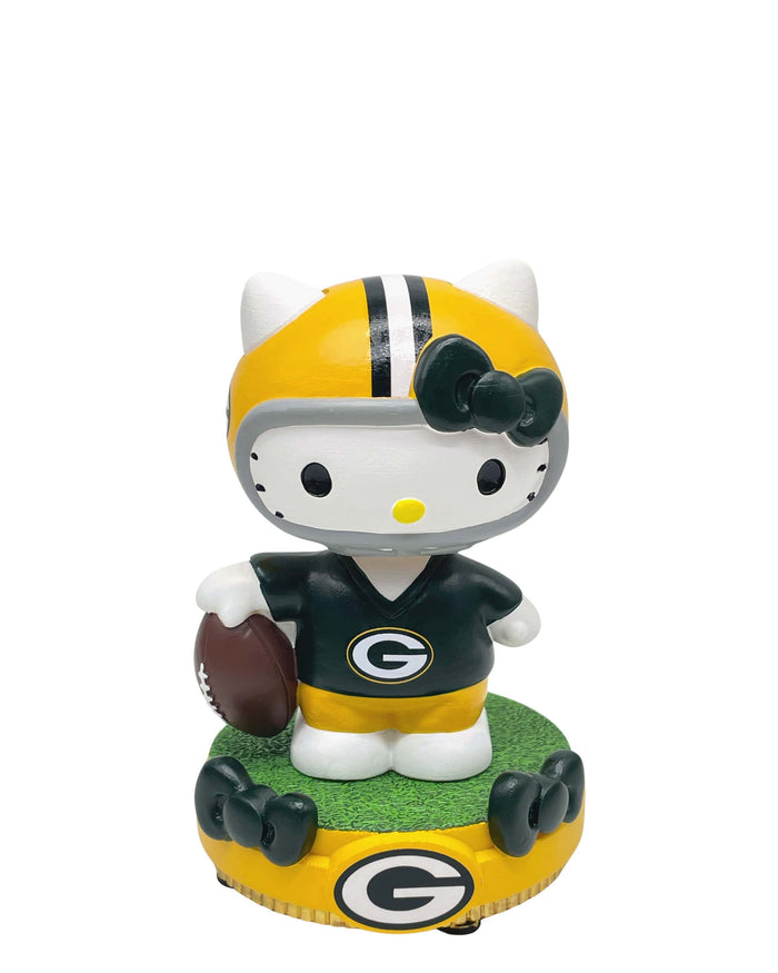 Green Bay Packers Hello Kitty® Mini Bighead Bobblehead