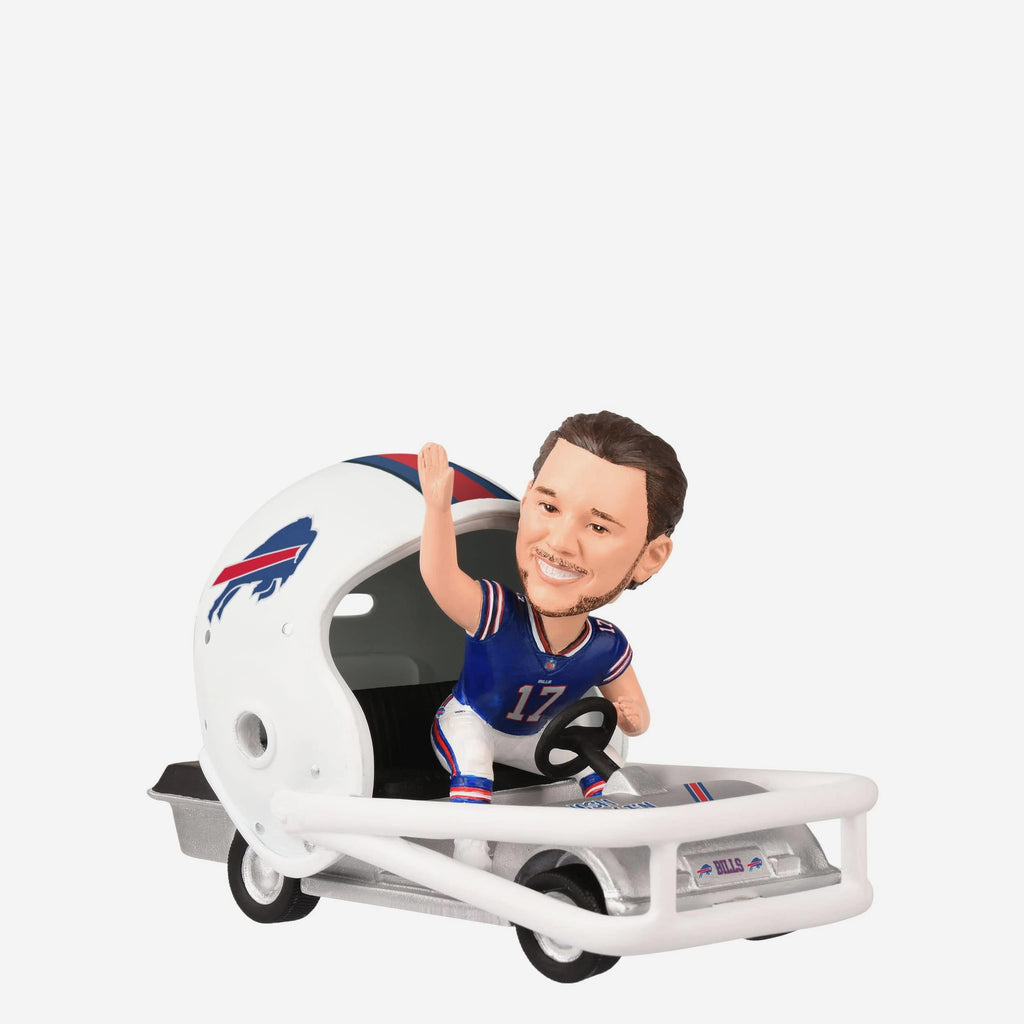 Josh Allen Buffalo Bills Helmet Cart Bobblehead FOCO - FOCO.com