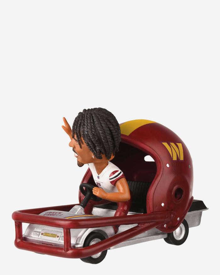 Jayden Daniels Washington Commanders Helmet Cart Bobblehead FOCO - FOCO.com