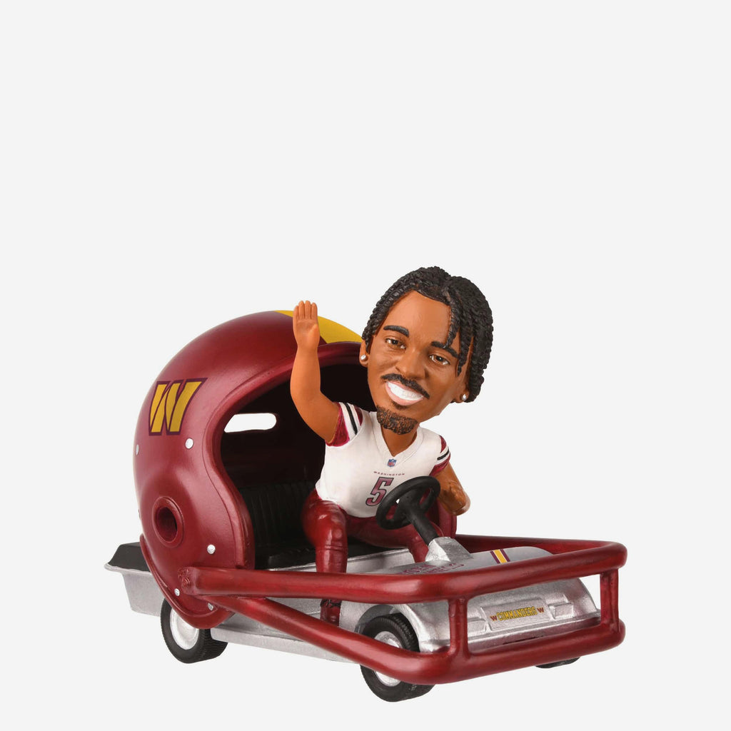 Jayden Daniels Washington Commanders Helmet Cart Bobblehead FOCO - FOCO.com