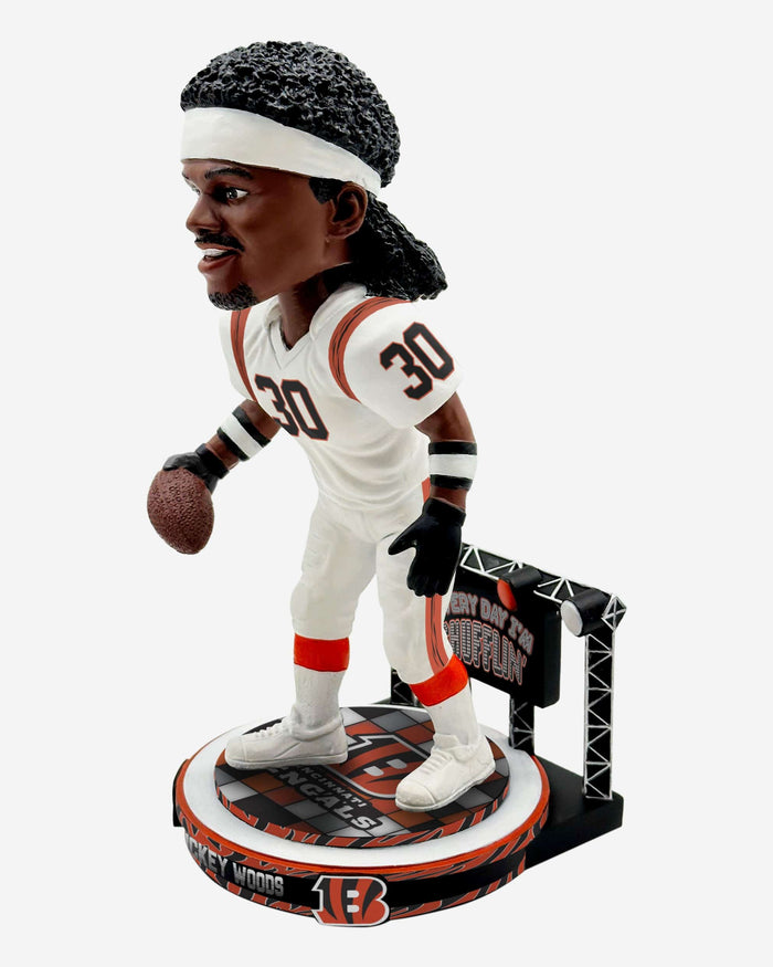 Ickey Woods Cincinnati Bengals Ickey Shuffle Bobblehead FOCO - FOCO.com