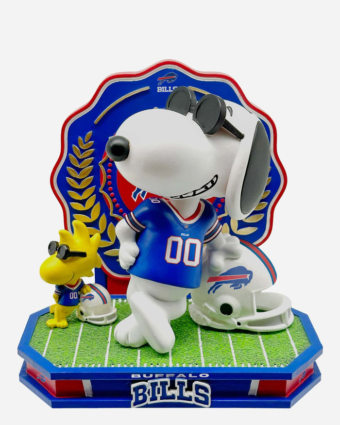 Buffalo Bills Snoopy & Woodstock Joe Cool Peanuts Dual Bobblehead FOCO - FOCO.com