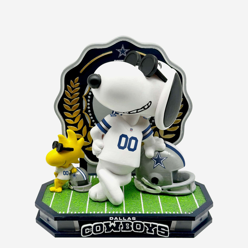 Dallas Cowboys Snoopy & Woodstock Joe Cool Peanuts Dual Bobblehead FOCO - FOCO.com