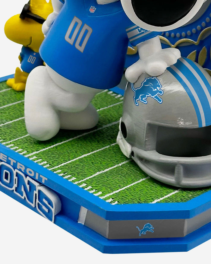 Detroit Lions Snoopy & Woodstock Joe Cool Peanuts Dual Bobblehead FOCO - FOCO.com