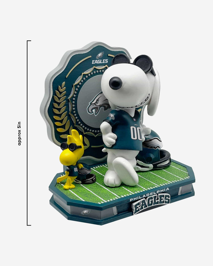 Philadelphia Eagles Snoopy & Woodstock Joe Cool Peanuts Dual Bobblehead FOCO - FOCO.com