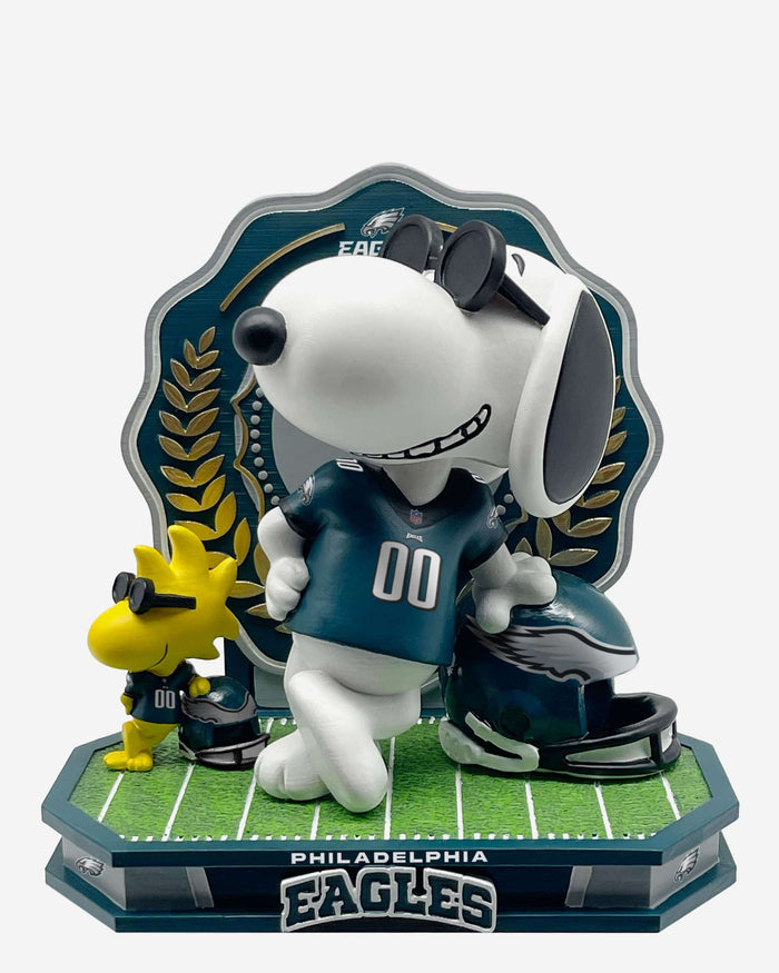 Philadelphia Eagles Snoopy & Woodstock Joe Cool Peanuts Dual Bobblehead FOCO - FOCO.com