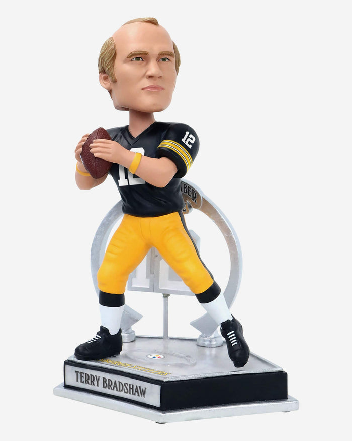 Terry Bradshaw Pittsburgh Steelers Legendary Number 12 Bobblehead FOCO - FOCO.com