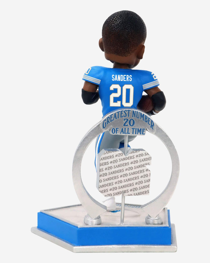 Barry Sanders Detroit Lions Legendary Number 20 Bobblehead FOCO - FOCO.com