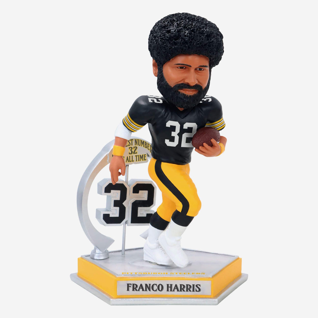 Franco Harris Pittsburgh Steelers Legendary Number 32 Bobblehead FOCO - FOCO.com