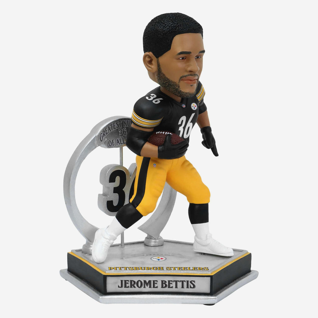 Jerome Bettis Pittsburgh Steelers Legendary Number 36 Bobblehead FOCO - FOCO.com