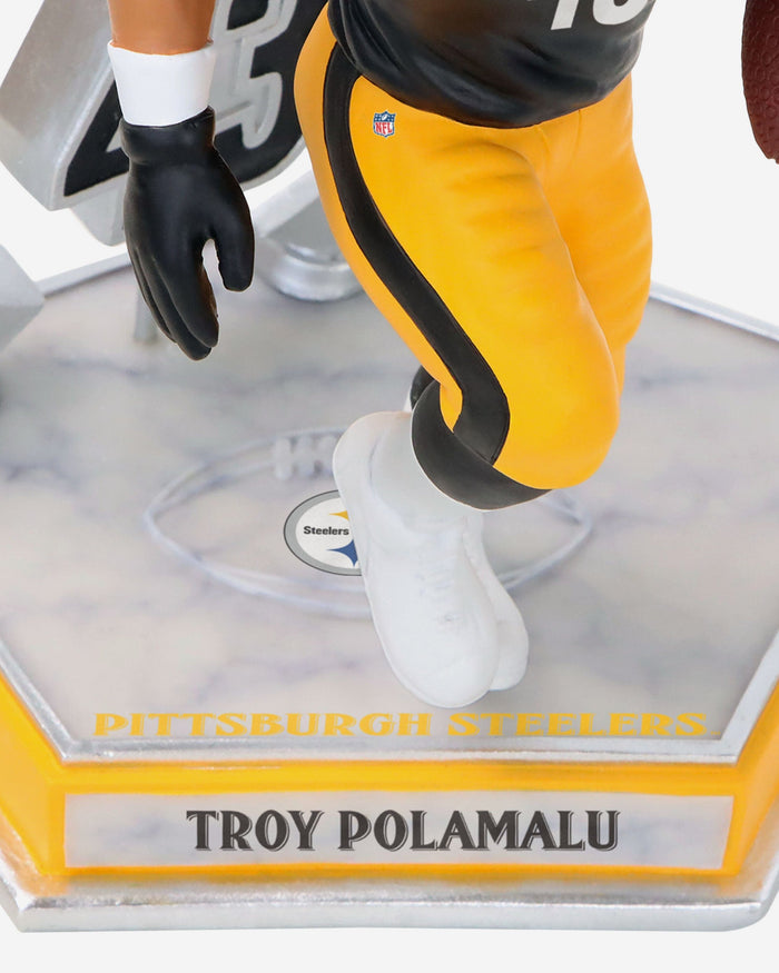 Troy Polamalu Pittsburgh Steelers Legendary Number 43 Bobblehead FOCO - FOCO.com