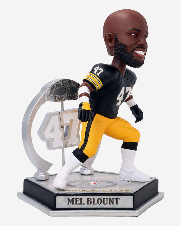 Mel Blount Pittsburgh Steelers Legendary Number 47 Bobblehead FOCO - FOCO.com