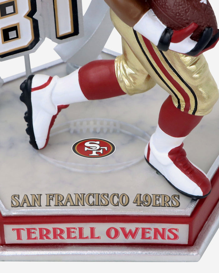 Terrell Owens San Francisco 49ers Legendary Number 81 Bobblehead FOCO - FOCO.com