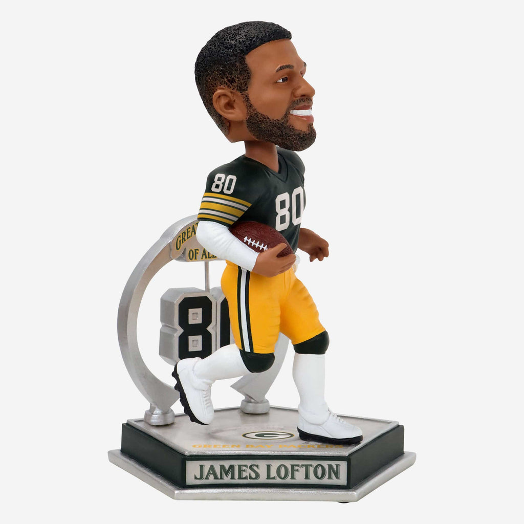 James Lofton Green Bay Packers Legendary Number 86 Bobblehead FOCO - FOCO.com