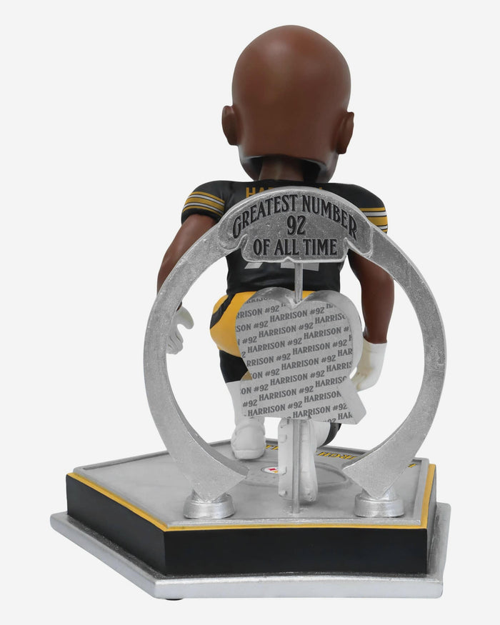 James Harrison Pittsburgh Steelers Legendary Number 92 Bobblehead FOCO - FOCO.com
