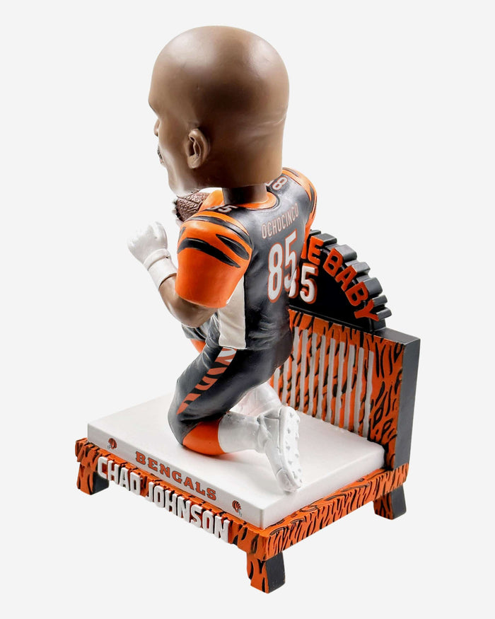 Chad Johnson Cincinnati Bengals Kiss the Baby Ochocinco Bobblehead FOCO - FOCO.com