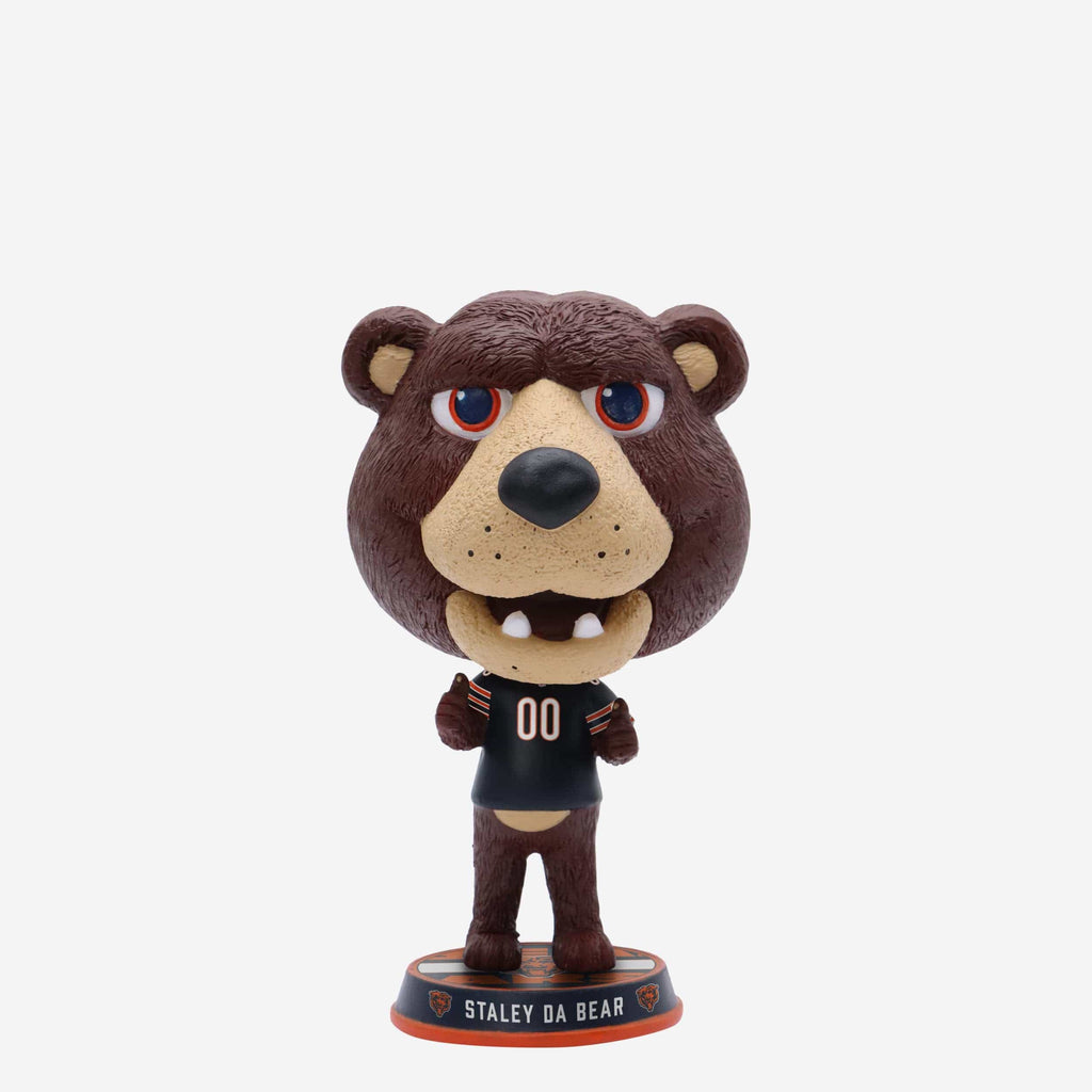 Staley Da Bear Chicago Bears Mascot Mini Bighead Bobblehead FOCO - FOCO.com