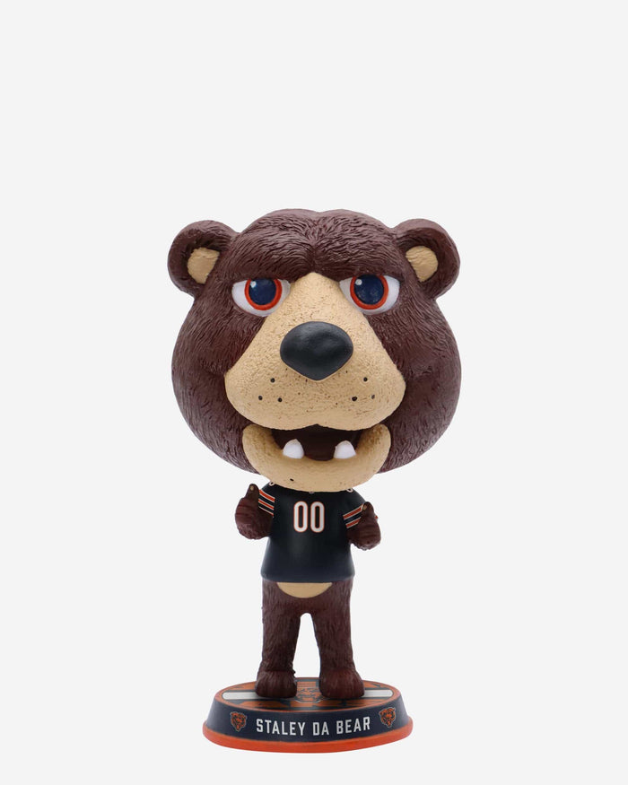 Staley Da Bear Chicago Bears Mascot Mini Bighead Bobblehead FOCO - FOCO.com