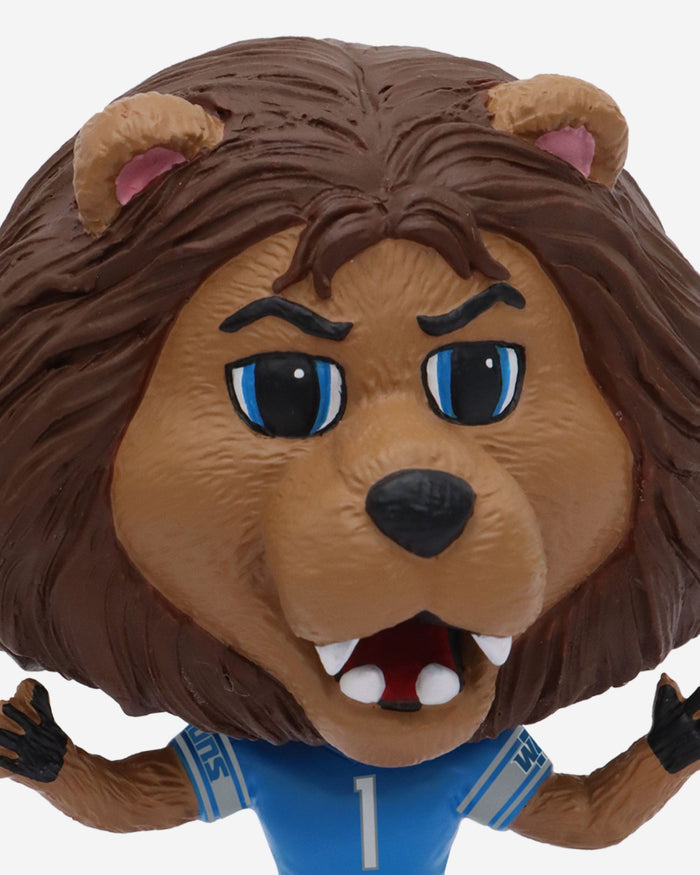 Roary Detroit Lions Mascot Field Stripe Mini Bighead Bobblehead FOCO - FOCO.com