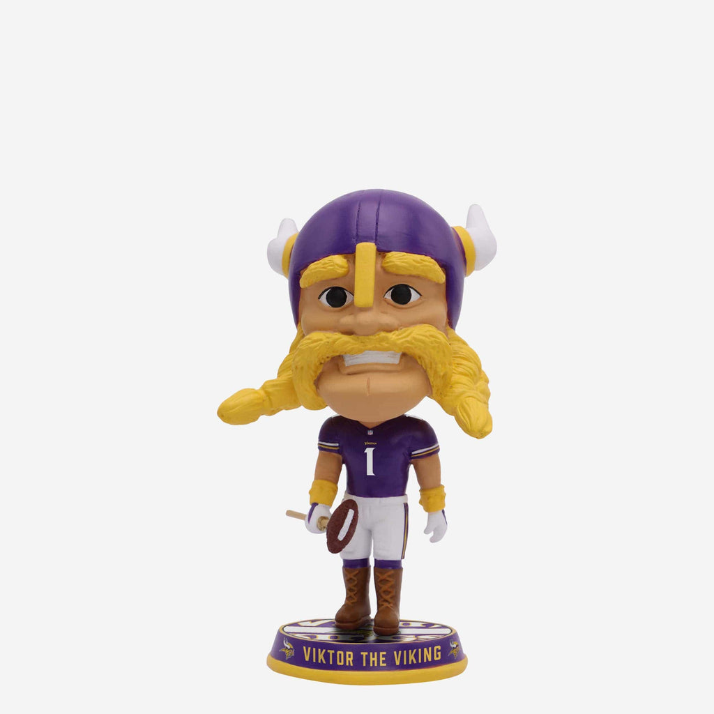 Viktor the Viking Minnesota Vikings Mascot Mini Bighead Bobblehead FOCO - FOCO.com