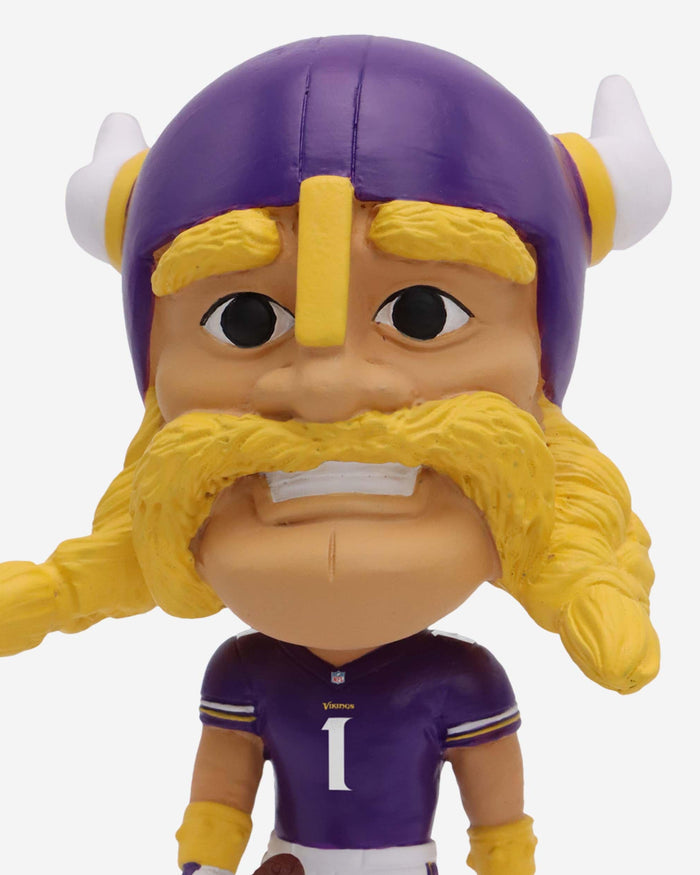 Viktor the Viking Minnesota Vikings Mascot Mini Bighead Bobblehead FOCO - FOCO.com