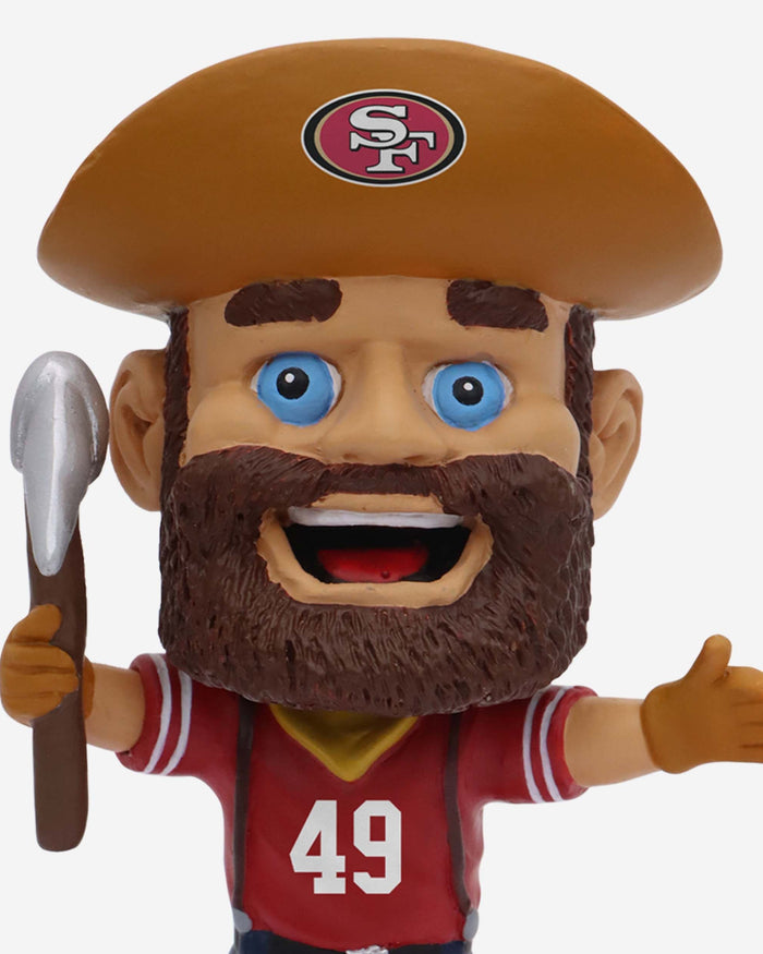 Sourdough Sam San Francisco 49ers Mascot Mini Bighead Bobblehead FOCO - FOCO.com