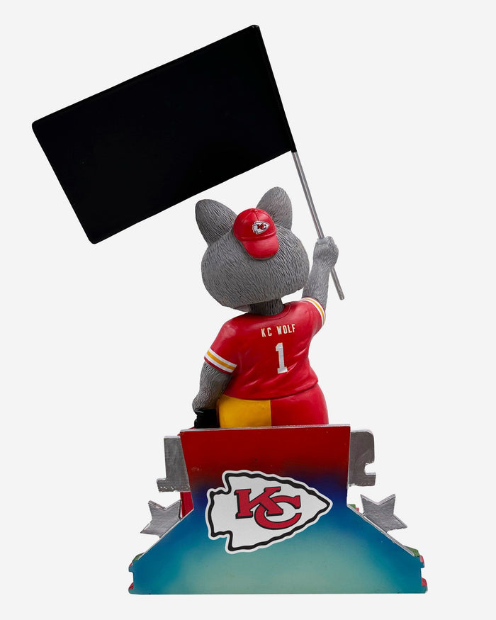 KC Wolf Kansas City Chiefs Super Bowl LVII Bound Mascot Bobblehead FOCO - FOCO.com