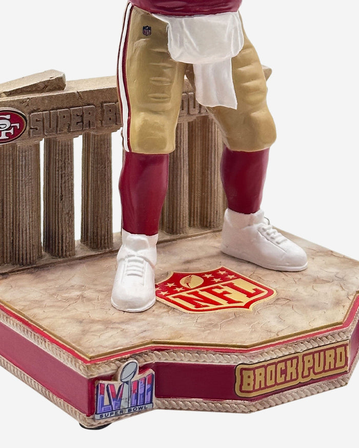 Brock Purdy San Francisco 49ers Super Bowl LVIII Bound Bobblehead FOCO - FOCO.com