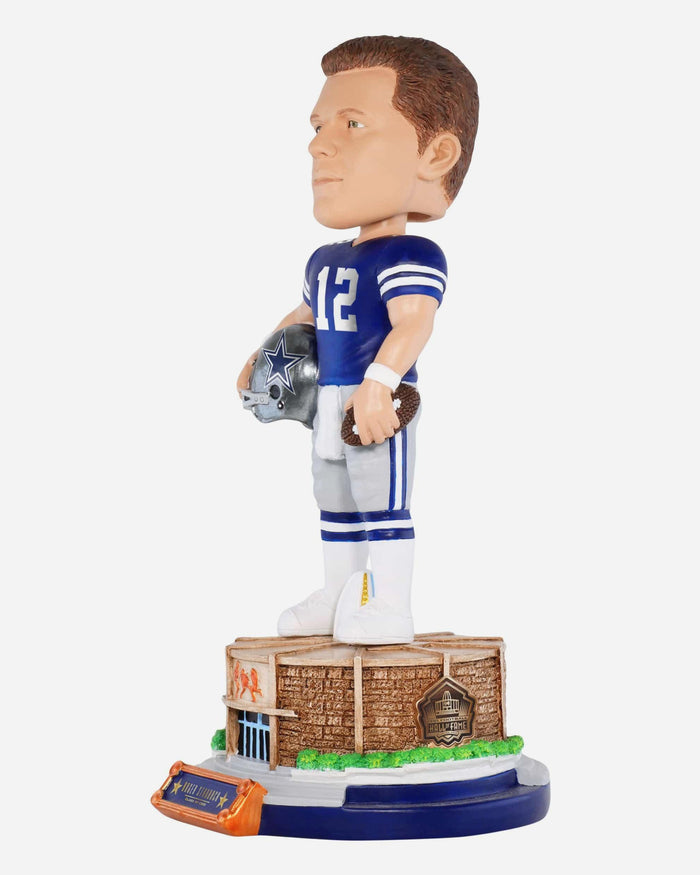 Roger Staubach Dallas Cowboys Pro Football Hall of Fame Bobblehead FOCO - FOCO.com