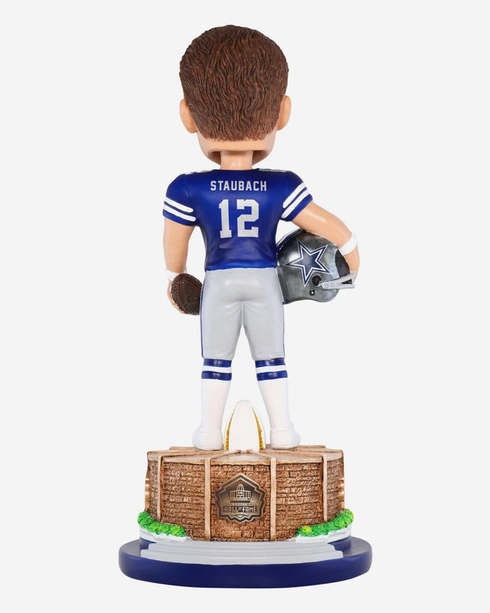 Roger Staubach Dallas Cowboys Pro Football Hall of Fame Bobblehead FOCO - FOCO.com