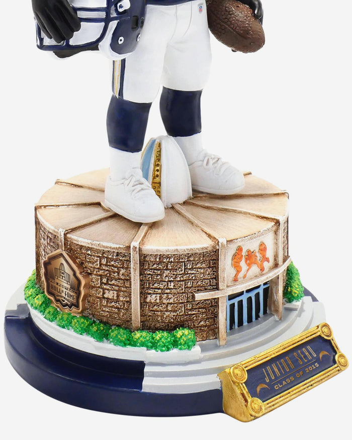 Junior Seau San Diego Chargers Pro Football Hall of Fame Bobblehead FOCO - FOCO.com