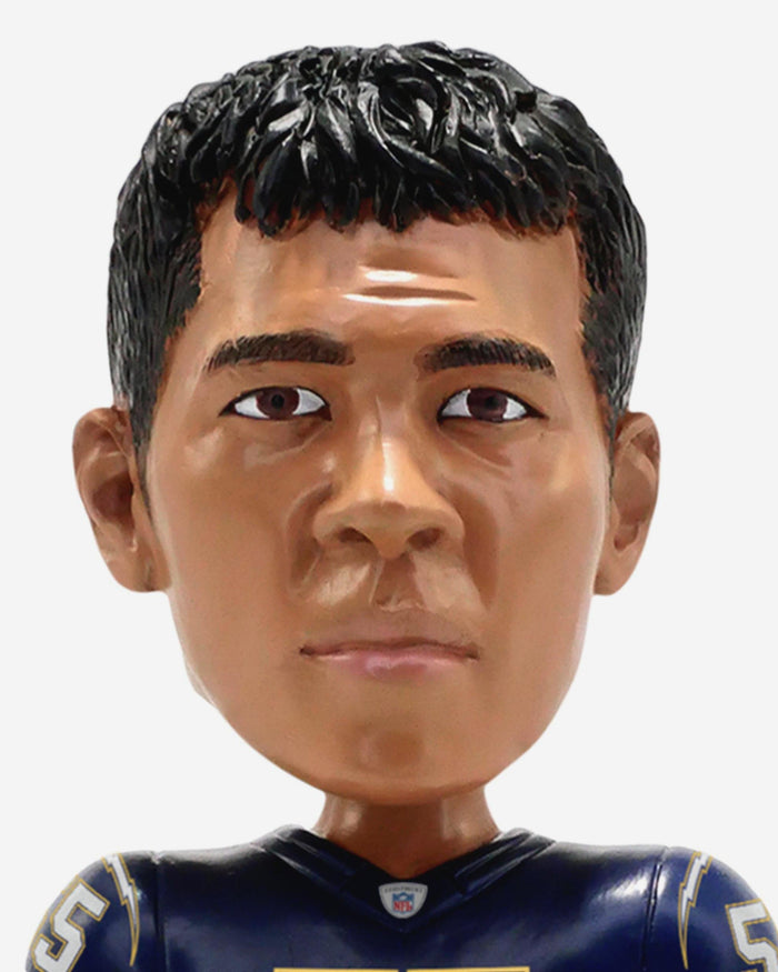 Junior Seau San Diego Chargers Pro Football Hall of Fame Bobblehead FOCO - FOCO.com