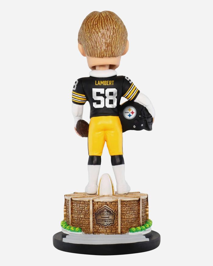 Jack Lambert Pittsburgh Steelers Pro Football Hall of Fame Bobblehead FOCO - FOCO.com