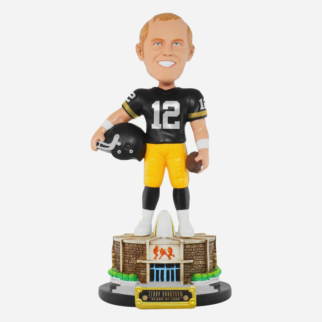 Terry Bradshaw Pittsburgh Steelers Pro Football Hall of Fame Bobblehead FOCO - FOCO.com
