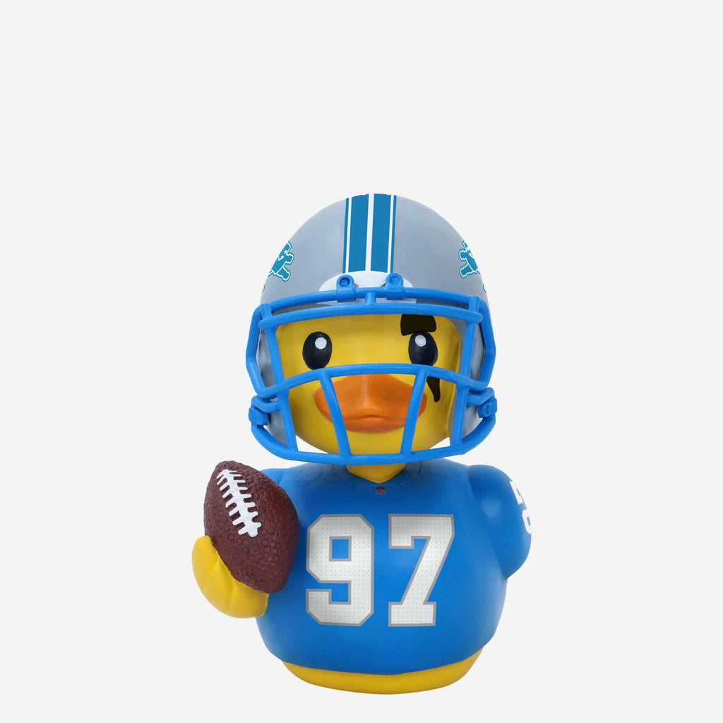 Aidan Hutchinson Detroit Lions Player Bobble Duck Mini Bobblehead FOCO - FOCO.com