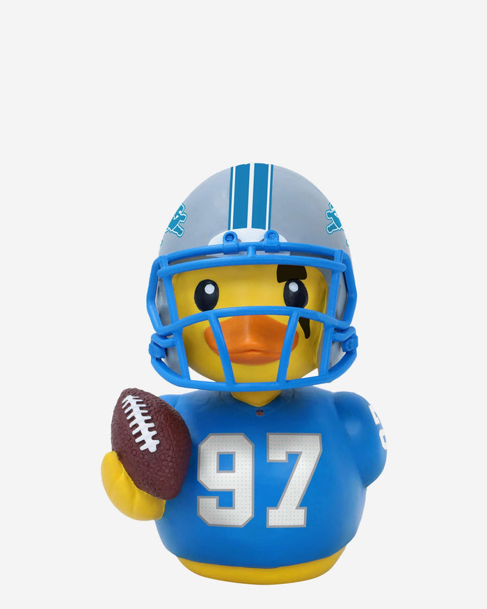 Aidan Hutchinson Detroit Lions Player Bobble Duck Mini Bobblehead FOCO - FOCO.com