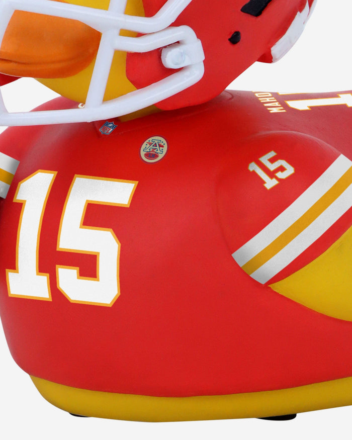 Patrick Mahomes Kansas City Chiefs Player Bobble Duck Mini Bobblehead FOCO - FOCO.com